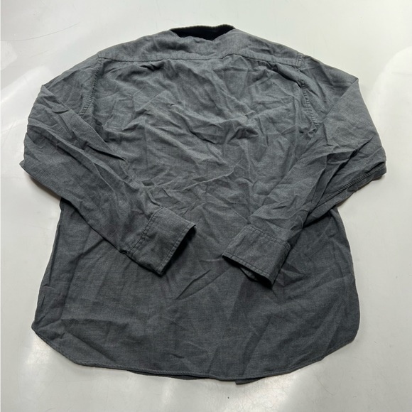 j.Crew men’s gray cotton button down shirt L L100-33 - Picture 3 of 6